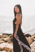 Load image into Gallery viewer, Nénuphar Black Maxi Dress
