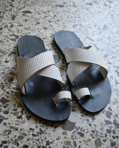 "Tinos" Sandals (sample in white s.39 )