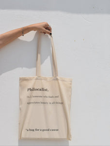 Tote bag "for a good cause"