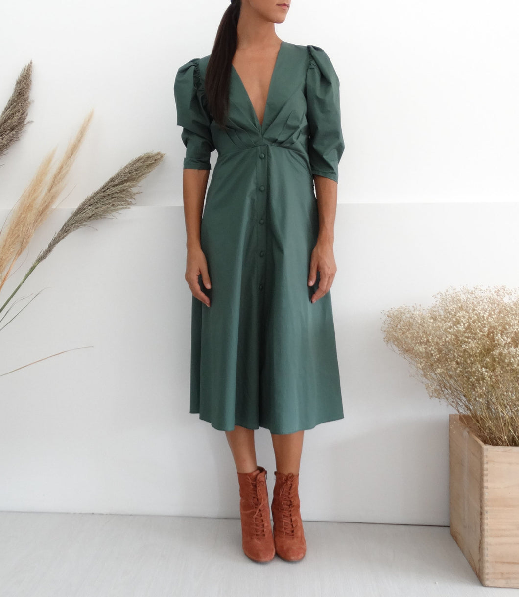 'Cactus' Midi Dress